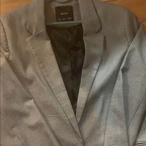 Houndstooth blazer